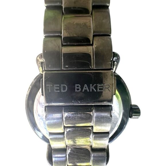 TED BAKER LONDON Watch Time is of the Essence Purple Black Stainless Steel Watch - Picture 7 of 13